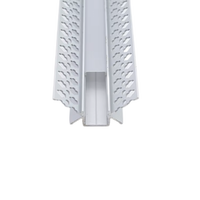 Profil LED en aluminium personnalisable 2M-4M dans différents styles et longueurs pour les supports de lampe et les bases