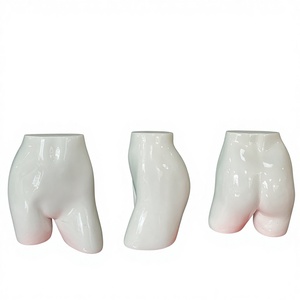 Witte dames torso mannequin voor het etaleren van ondergoed, lingerie en badkleding - Product Image 2