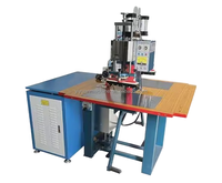 10KW pression d'air Double têtes PVC tissu bâche toile/tente/auvent/auvent/bannière haute fréquence PVC Machine de soudage