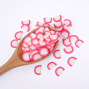 PVC simulated carrot slices, 3g pack, simulated fruit accessories, DIY <b>slime</b> filler, simulated vegetable carrot slices. - Product Image 1