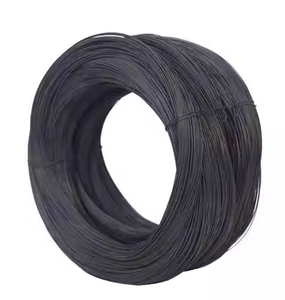 Alambre de Amarre para Obras de Construcción, Alambre de <span class=keywords><strong>Hierro</strong></span> Galvanizado Recocido Negro de Calibre 8-22 para Invernaderos, con Servicios de Doblado y Soldadura - Product Image 1