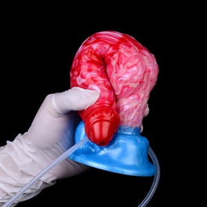 NNSX Squirting <b>Dildo</b> Inflatable Dog Big Knot <b>Dildo</b> 9.2''Silicone Big Butt Plug Massive Anal Stretch Sex Toy Women G-Spot Anal - Product Image 3