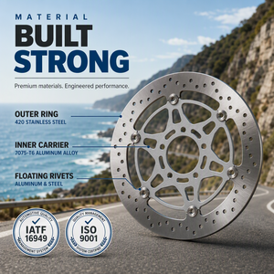 อะไหล่ Moto โรเตอร์ดิสก์เบรกหน้าแบบลอยตัว310มม. สำหรับ <span class=keywords><strong>Suzuki</strong></span> vstrom 650/<span class=keywords><strong>1000</strong></span> DL1000 <span class=keywords><strong>V</strong></span>-<span class=keywords><strong>STROM</strong></span> SV S KAWASAKI klv <span class=keywords><strong>1000</strong></span> - Product Image 3