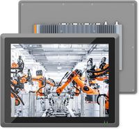 Panel PC Industrial Integrado sin Ventilador de 15 Pulgadas, DDR4, Intel Core I12, Pantalla Táctil Capacitiva de 10 Puntos, IP65, Computadora Todo en Uno, Windows Home