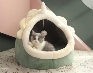 סיטונאי עונתי אוניברסלי חצי סגור חבילת חמוד באינטרנט חתול וכלב בית חם לחיות מחמד - Product Image 3