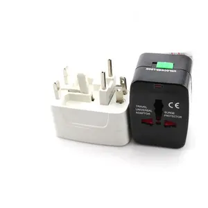 Adaptador de viagem universal mundial portátil sem carregador USB tomada elétrica para carregador de parede eua ue reino unido aus