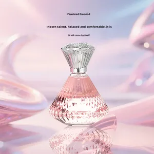 Parfum pour femme Cross-border Shining <span class=keywords><strong>True</strong></span> <span class=keywords><strong>Love</strong></span> Diamond, format standard, longue tenue, parfum léger, senteur fruitée florale - Product Image 1