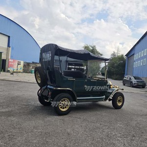Carrito Eléctrico Clásico Réplica Vintage para Eventos de Boda y Transporte en Parques - Product Image 3