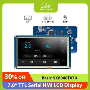 Nextion NX8048T070 7.0 จอแสดงผลแบบสัมผัสอัจฉริยะ USART TFT HMI โมดูลโซลูชั่นสำหรับจอ LCD/LED แบบดั้งเดิม แทนที่หลอด Nixie L111 - Product Image 2