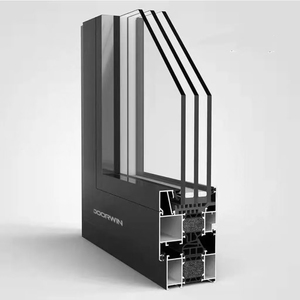 Giá tốt nhất nhôm đồng minh cửa sổ cửa sổ hồ sơ Chất lượng cao đôi kính cường lực nhà sản xuất cửa sổ - Product Image 3