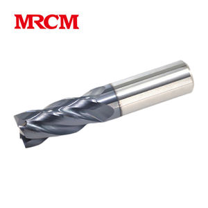 MRCM Custom 65 HRC Endmill HRC50 4 Fl 4 Flute Alloy Tungsten Steel Milling Cutter <strong>Carbide</strong> <strong>End</strong> <strong>Mill</strong> <strong>Mills</strong> - Product Image 1