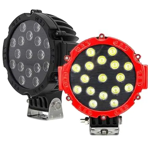 רכב אבזר 51W led עבודה מנורת עבור jeep led offroad אורות עבור צ 'רוקי xj