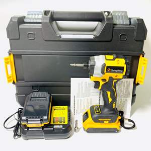 ไขควงกระแทกไร้สายกำลังสูง 300 นิวตันเมตร สีเหลือง พร้อมแบตเตอรี่เดิมของ De-walt - Product Image 5