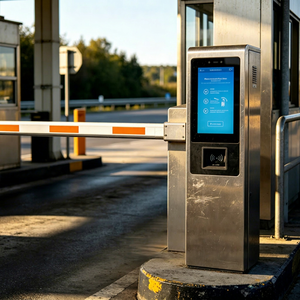 Sistema Automático de Gestión de Peajes con Cámara ANPR, Barrera, Dispensador de Tickets y Pantalla de Carril, Personalizable para Autopistas - Product Image 1