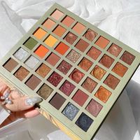 Palette de fards à paupières de haute qualité, 42 couleurs, marque privée, nude, haute pigmentation, mat et scintillant