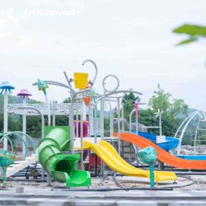 Equipo Comercial <span class=keywords><strong>para</strong></span> Parques Acuáticos, Toboganes de Agua de Fibra de Vidrio, Casa de Agua - Product Image 6