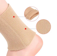 FSPG Manchons de compression durables en gel pour chevilles, protection pour le patinage artistique, l'équitation et le ski