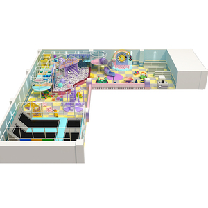 Centre de divertissement familial, aire de jeux intérieure pour enfants, aire de jeux intérieure avec trampoline, équipement d'aire de jeux intérieure commerciale - Product Image 6