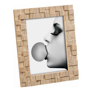 Cornice Fotografica in Legno Naturale a Tre Livelli 13X18CM - Product Image 1