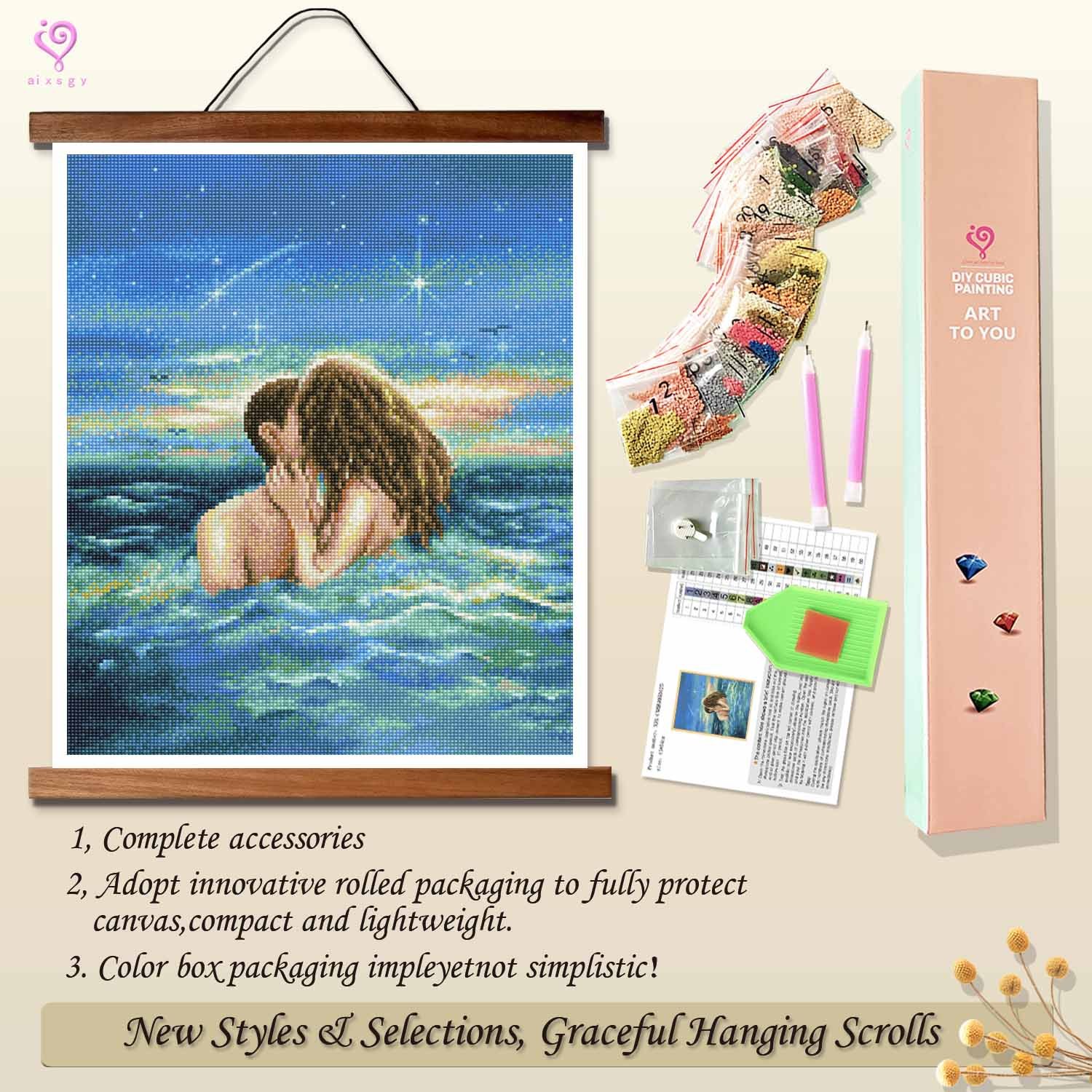 Hanging scroll