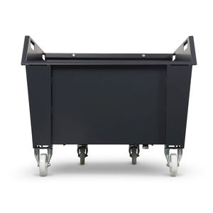 Carretilla elevadora Fami 1400x1152x970mm-cubo basculante transportable con ruedas, capacidad de 1350kg - Product Image 4