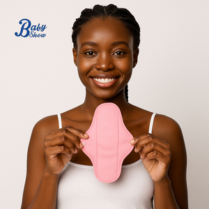 Vente en gros de 5 serviettes hygiéniques réutilisables serviettes menstruelles lavables super absorbantes confortables et respectueuses de la peau pour fille - Product Image 1