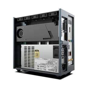 Caja de PC de Aleación de Aluminio A24-V6 V2.0 3.66L <span class=keywords><strong>Mid</strong></span> <span class=keywords><strong>Tower</strong></span> Mini ITX 6061 SFF Chasis FLEX <span class=keywords><strong>PSU</strong></span> GPU de Bajo Perfil USB-C en Stock - Product Image 5