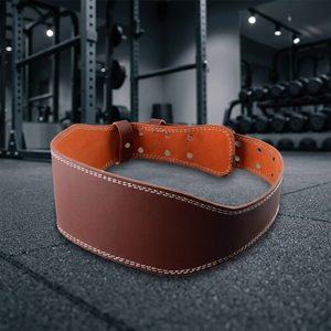Ceinture de musculation réglable en cuir de vachette pour hommes, antidérapante, taille unique (S/M/L/XL/XXL), personnalisable avec votre marque (PK) - Product Image 3