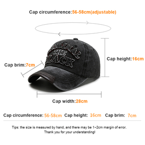 Wholesale Fashion Classic Outdoor Sun Protection Embroidered Washed Denim Unisex Baseball Cap Sports Caps Sun Hat for Women Men - Product Image 2