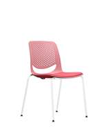 Chaise d'école en plastique confortable et durable de haute qualité au design traditionnel pour usage en supermarché à prix abordable