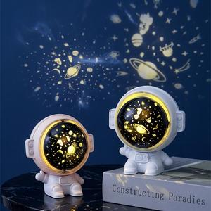 Lampe de chevet USB pour bébé, astronaute, projection d'étoiles, lumière de nuit pour enfants, projecteur LED de nuit - Product Image 6