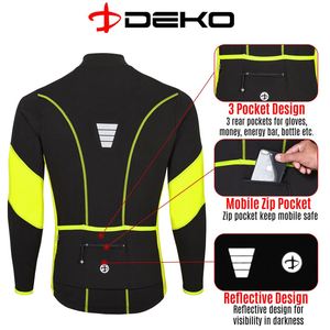 Maillot de Ciclismo Ligero para Hombre, Chaqueta de Manga Larga para Invierno, Maillot de Ciclismo con Logotipo Personalizado - Product Image 4