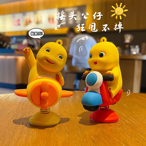 Juguete de Dragón de Dibujos Animados, 4 Piezas, Decoración de Escritorio de Resina, Suministros de Oficina Móviles - Product Image 4