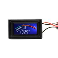 Thermomètre numérique à écran LCD ℃ / ° Sonde de température F Switch étanche avec capteur NTC et connecteur 4 broches pour aquarium, voiture, PC