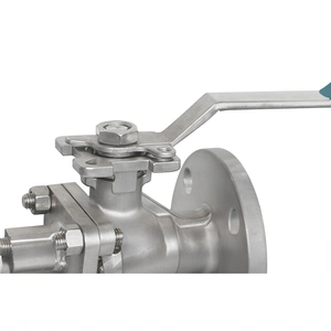 Válvula de Bola de Acero al Carbono de 3 Piezas, Tipo Brida, ANSI Clase 150, DN15 1/2 Pulgada, 2 Vías, con Manija, para Pedidos Urgentes COVNA, Upvc/Latón/Acero Inoxidable - Product Image 3