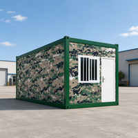 Maison conteneur préfabriquée modulaire portable pour le logement sur chantier