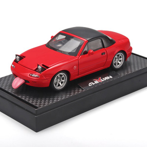 Magnífico y Moderno Modelo de Roadster de Aleación 1:32 MX5 con Función de Retroceso, Luces y Sonido, Exquisita Decoración de Escritorio, Juguete para Niños - Product Image 5