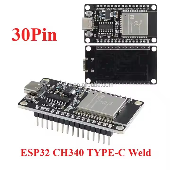 ESP32 CP2102 TYPE-C Interface Pin Array Soldering