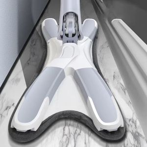 Hot Selling Self-Wringing X Twist Flat Floor Schone Microfiber Dweil Head <span class=keywords><strong>Haushalt</strong></span> Home Cleaning Twist Dweil - Product Image 2