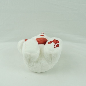 Decoración de San Valentín para Bodas, Oso de Peluche Relleno con Corazón Rojo, Juguete de Peluche Suave con Relleno de Algodón PP, Tamaños Personalizados - Product Image 5
