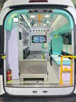 I-VECO Juxing Ambulance médicale de sauvetage électrique pure pour transfert de patients en soins intensifs, avec interface médicale RHD pour hôpitaux et véhicules de secours