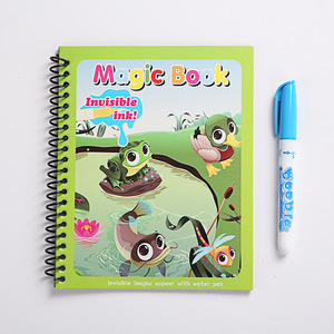 Libro Mágico de Agua Reutilizable al por Mayor para Niños, Pizarra de Dibujo, Libro de Pintura con Bolígrafo y Material de Papel para Aprender y Jugar - Product Image 3