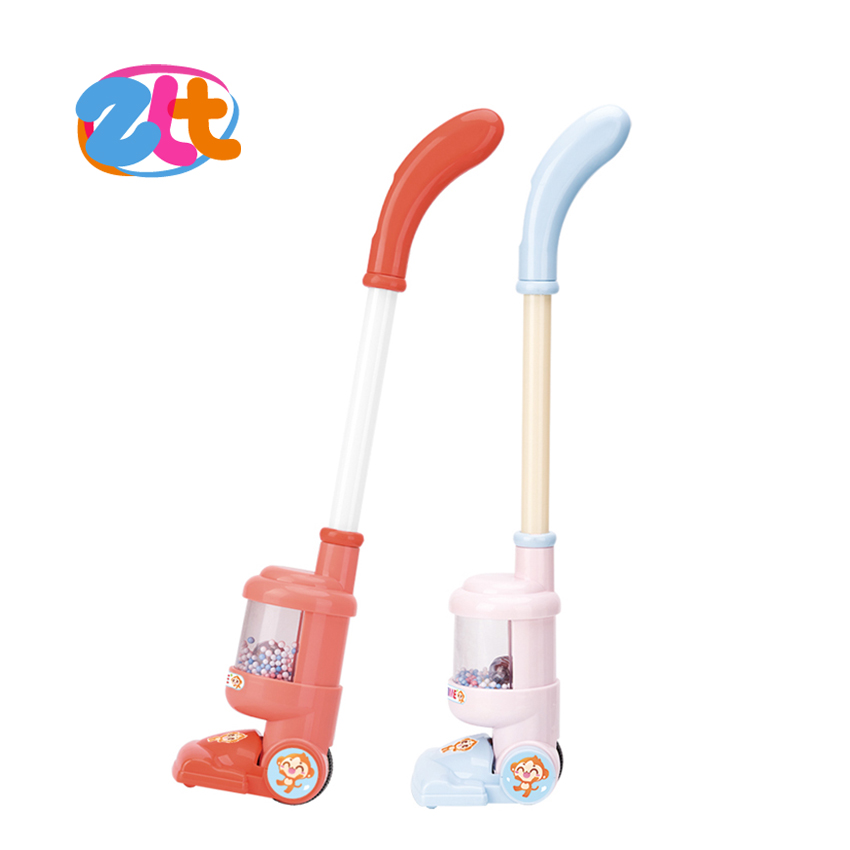 Educational plastic pretend toy mini vacuum cleaner for kids