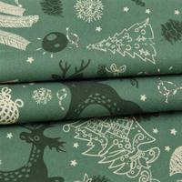 Tissu tricoté en soie de lait léger, respirant, extensible, antistatique, imprimé numérique à pois, pour canapé et chaise, directement de l'usine, pour Noël