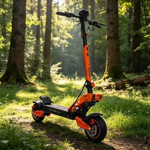 Patinete Eléctrico para Adultos, 350W, Plegable, Llantas Neumáticas de 10 Pulgadas, Doble Frenado, Pantalla LED, para Uso Diario - Product Image 5