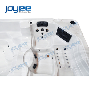 JOYEE 2021 Outdoor Intex <strong>Rectangular</strong> Endless 4.8m Used <strong>Large</strong> Dual Zone Swim Spa Balboa Container Swimming Spa Pool for Sales - Product Image 6