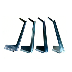 Custom Vietnam Carbon Steel Sheet Metal Bending Stamping Parts with <b>White</b> Zinc Plating for Industrial Equipment Support <b>Bracket</b> - Product Image 1