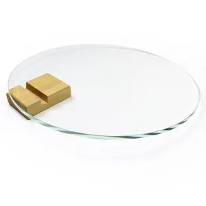 Customize ceramic coffee dining table office desk plate tempered glass