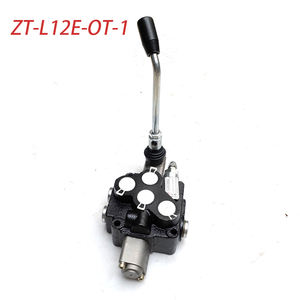 Valvola di retromarcia Multiway ZT-L12 valvola di distribuzione di inversione manuale distributore cilindro idraulico ZT-L12E-OT bobina 1-8 - Product Image 2