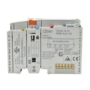 โมดูล PLC แบบใหม่ดั้งเดิม W A G O Corporation 750-375 FC PROFINET G3 SPS-feldbuspler Fieldbus Coupler PROFINET IO PLC โมดูล - Product Image 3